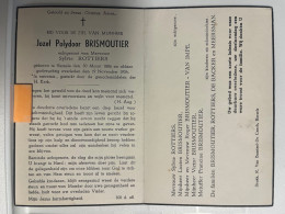 Devotie DP - Overlijden Jozef Brismoutier Echtg Rottiers - Herzele 1886 - 1954 - Obituary Notices