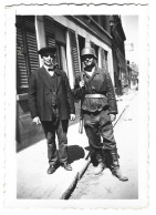 Photo Originale -  Militaire - Allemagne -  Guerre 1939 - 1945 -  Soldats Allemands -j Maes Thielt - Guerre, Militaire