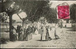 CPA Carte Postale  Portugal  Leça Da Palmeira Sahida De La Misa  1910  VM81317ok - Autres & Non Classés