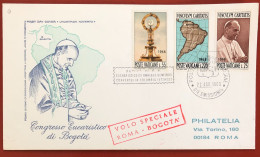 VATICAN - FDC - 1968 - Trip Of Paul VI To Bogotà - FDC