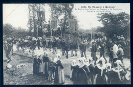 Cpa Du 29 De Bénodet à Quimper , Le Pardon Des Chevaux Au Drennec La Procession Faisant Le Tour Du Calvaire  STEP132 - Bénodet