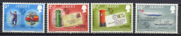 Jersey 1974 UPU Centenary, Aviation, Pillar Boxes Set Of 4 MNH - U.P.U.