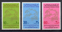 Jordan 1974 UPU Centenary Set Of 3 MNH - U.P.U.