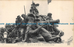 R156815 Le Mans. Bas Relief De La Statue Du General Chanzy. ND - World