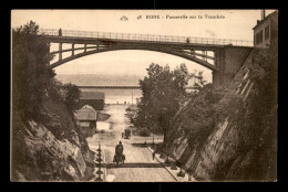 ALGERIE - BONE - LA PASSERELLE SUR LA TRANCHEE - Annaba (Bône)