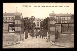 ALGERIE - HUSSEIN-DEY - ENTREE DE LA CASERNE LEMERCIER - 32E ET 45E BATAILLON DU GENIE - Autres & Non Classés