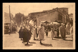 ALGERIE - HUSSEIN-DEY - UN COIN DU MARCHE ARABE - Autres & Non Classés