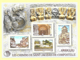 Feuillets Année 2015  - Chemins De St Jacques De Compostelle - Nuevos