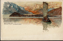 CPA Carte Postale  Italie Bellagio Da Cadenabbia  Illustration De M. Wielandt   VM81318ok - Como