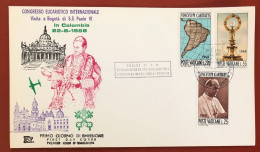 VATICAN - FDC - 1968 - Trip Of Paul VI To Bogotà - FDC