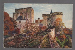 CPA - 37 - Château De Loches - Le Donjon Et La Tour Louis XI - Illustration Couleurs Yvon - Non Circulée - Loches