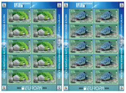 Artsakh - Karabakh 2024 Mi 264-265 Underwater Flora Fauna Fish Wels Catfish Algae Dinophyta MNH** - Armenië