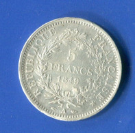 5 Fr  1849a - 5 Francs