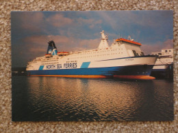 NORTH SEA FERRIES NORSEA AT QUAY - Veerboten