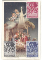 Vatican - Carte Postale De 1959 - Oblit Citta Del Vaticano - - Covers & Documents