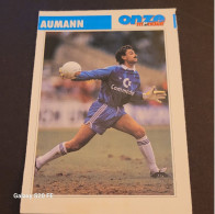 Fiche Illustrée Sport Football  **Allemagne  ** Raimond Aumann - Sports