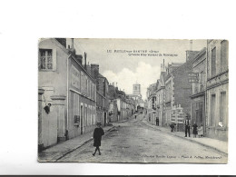 CPA DPT 61 LA MESLE SUR SARTHE ,GRANDE RUE VENANT DE MORTAGNE - Le Mêle-sur-Sarthe