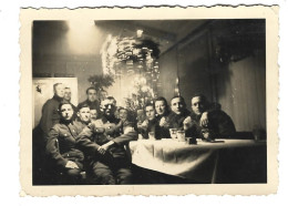 Photo Originale -  Militaire - Allemagne -  Guerre 1939 - 1945 -  Soldats Allemands - Voir Texte Verso Leck Schlesw - War, Military