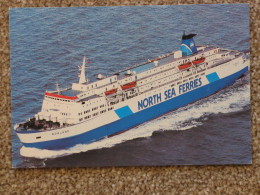 NORTH SEA FERRIES NORLAND UNDERWAY - Ferries