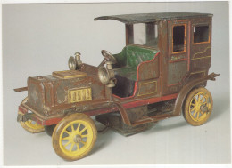 Steamcar, BING, German, C. 1905 - Collection J And P. London - Tin Toy Car Postcard - (U.K) - Passenger Cars