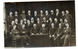 CPA  PHOTOGRAPHIE     1913      GROUPE D HOMMES - Photographie