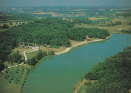 SAINT SERNIN DE DURAS LE LAC DE CASTELGAILLARD SA PLAGE ET SON CAMPING CPSM 10X15 TBE - Otros & Sin Clasificación