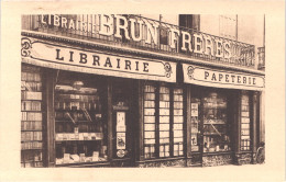 FR66 PERPIGNAN - Devanture Librairie Papeterie BRUN Frères - 22 Rue Des Augustins - Belle - Perpignan