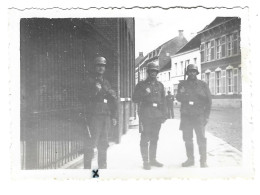 Photo Originale -  Militaire - Allemagne -  Guerre 1939 - 1945 -  Soldats Allemands - Voir Texte Verso - War, Military