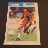 Fiche Illustrée Sport Football ** Onze Mondial   **Allemagne  **  Ulf Kirsten - Sports