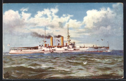 Pc Kriegsschiff H.M.S. Swiftsure Auf Hoher See  - Guerra