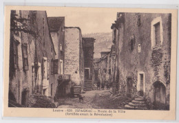 Ispagnac Lozère Route De La Ville - Autres & Non Classés