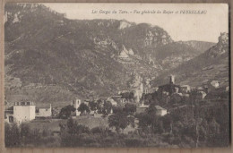 CPA 48 - LE ROZIER - PEYRELEAU - Les Gorges Du Tarn - Vue Générale Du Rozier à Peyreleau - TB PLAN Détails Maisons - Otros & Sin Clasificación