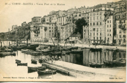 2B-CORSE  - BASTIA -. Vieux. Port. Et. La Marine - Bastia