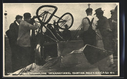 AK Chicago, Wreck Of Stones Monoplane, International Aviation Meet 1911  - Autres & Non Classés