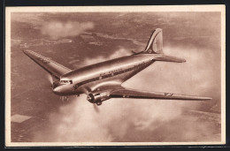 AK Flugzeug Douglas DC 3 Der Air France über Den Wolken  - 1946-....: Era Moderna