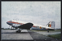 AK Douglas DC 3 Der Force Aérienne Belge  - 1919-1938: Entre Guerras