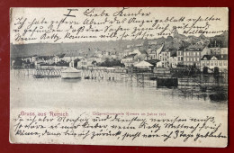 Luxemburg Gruss Aus Remich . Ueberschwemmte Kirmes 1901 - Remich
