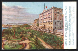 Artista-Cartolina Siracusa, Grand Hotel Des Etrangers, Casa Politi  - Siracusa