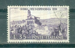 ITALIE - N°795 Obliéré - Centenaire De La Guerre D'indépendance. Sujets Divers. - 1946-60: Gebraucht