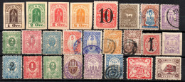 3313.SCANDINAVIA. 25 OLD BY POST LOT,SOME FAULTS - Ortsausgaben