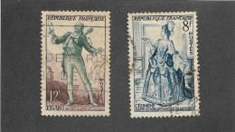 FRANCE 1953 -  N°YT 956-957 - Usati