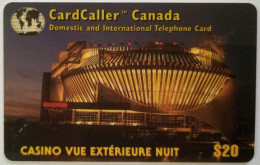 Canada $20 Prepaid - Cardcaller Canada - Casino Vue Exterieure Nuit - Kanada