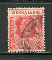 SIERRA LEONE (GB) - SOUVERAIN  - N° Yvert 90 Obli - Sierra Leone (...-1960)