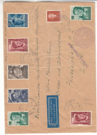 Pays Bas - Lettre De 1951 - GF - Oblit Gravenhage - Vol Spécial KLM - Exp Vers Philadelphia - Moulins - - Briefe U. Dokumente