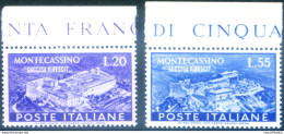 Abbazia Montecassino 1951. - Altri & Non Classificati