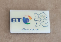 @ London 2012 Olympic Games - BT Sponsor Pin - Jeux Olympiques