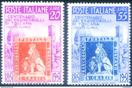 Francobolli Toscana 1951. - Altri & Non Classificati