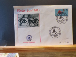 105/612  FDC   ALLEMAGNE - Hockey (Ijs)