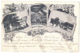 RO 10 - 25405 OCNA MURES, Mures, Litho, Romania - Old Postcard - Used - 1901 - Roumanie