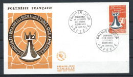 Polynésie - FDC 15/06/1967 - Cinquantenaire De La S.E.O. - FDC